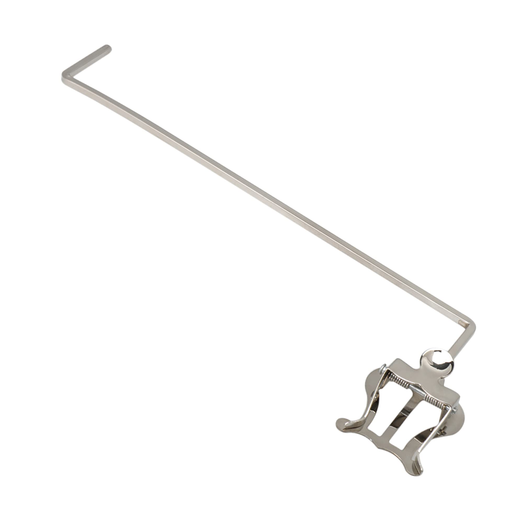 Bstinay 3/4 Vertical Keys Euphonium Marching Clamp On Silver Music Sheet Clip Music Sheet Clip Replacement For Bass Saxophone